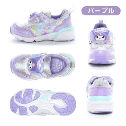 日本直送 moonstar x Sanrio LED閃燈 抗菌防臭 健康機能兒童鞋 14-19cm 2026年春新作 鞋系列