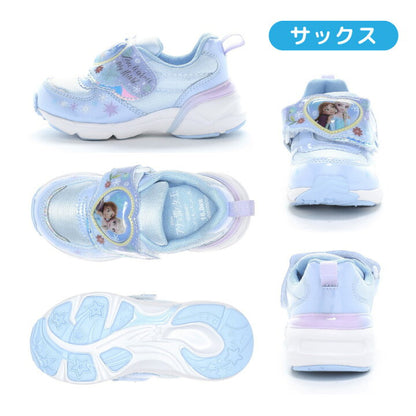 日本直送 moonstar x Disney LED閃燈 抗菌防臭 健康機能兒童鞋 14-19cm 2026年春新作 鞋系列