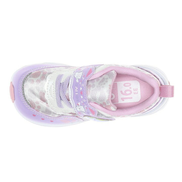 Moonstar x Sanrio antibacterial, odor-resistant, and wear-resistant soles for healthy-looking children's shoes (14-19cm) - direct from Japan. Girls' shoe collection.