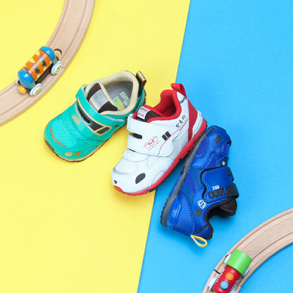 日本直送 moonstar carrot JR九州火車（海鷗號/Sonic/由布院之森） 抗菌防臭 健康機能兒童鞋 13-17cm 2026年春新作 鞋系列