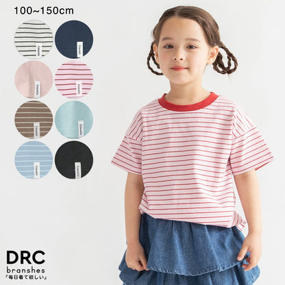 日本童裝 Branshes 百搭短袖上衣 100-150cm 男童款/女童款 夏季 TOPS