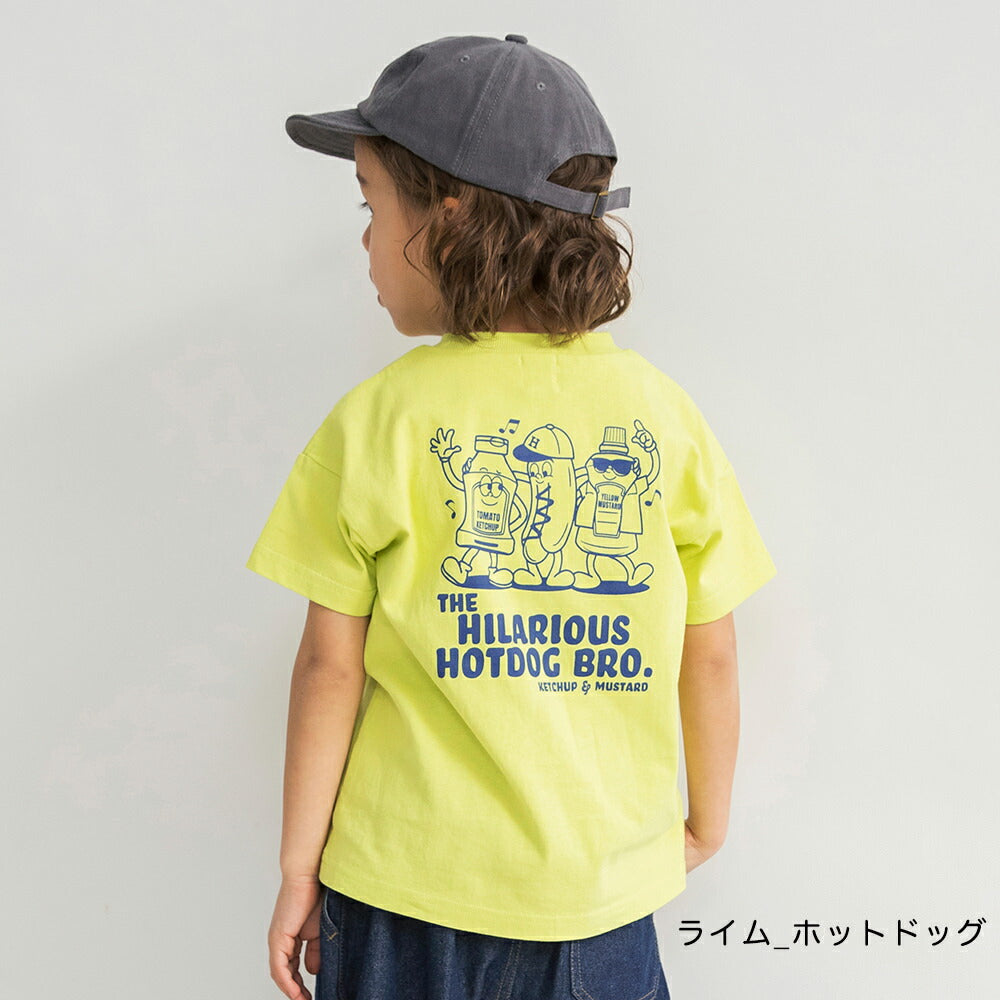 日本童裝 Branshes 印花短袖上衣 100-160cm 男童款/女童款 夏季 TOPS