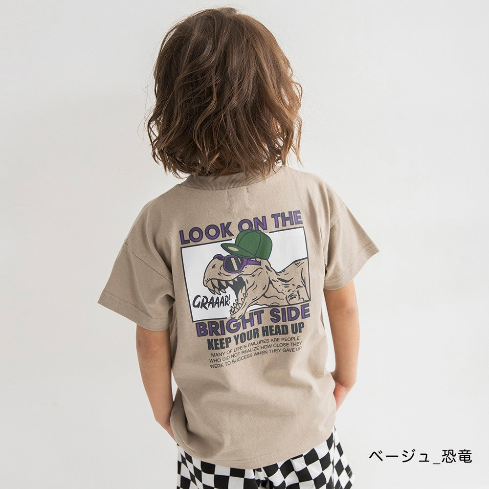 日本童裝 Branshes 印花短袖上衣 100-160cm 男童款/女童款 夏季 TOPS