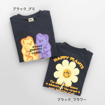 日本童裝 Branshes 印花短袖上衣 100-160cm 男童款/女童款 夏季 TOPS