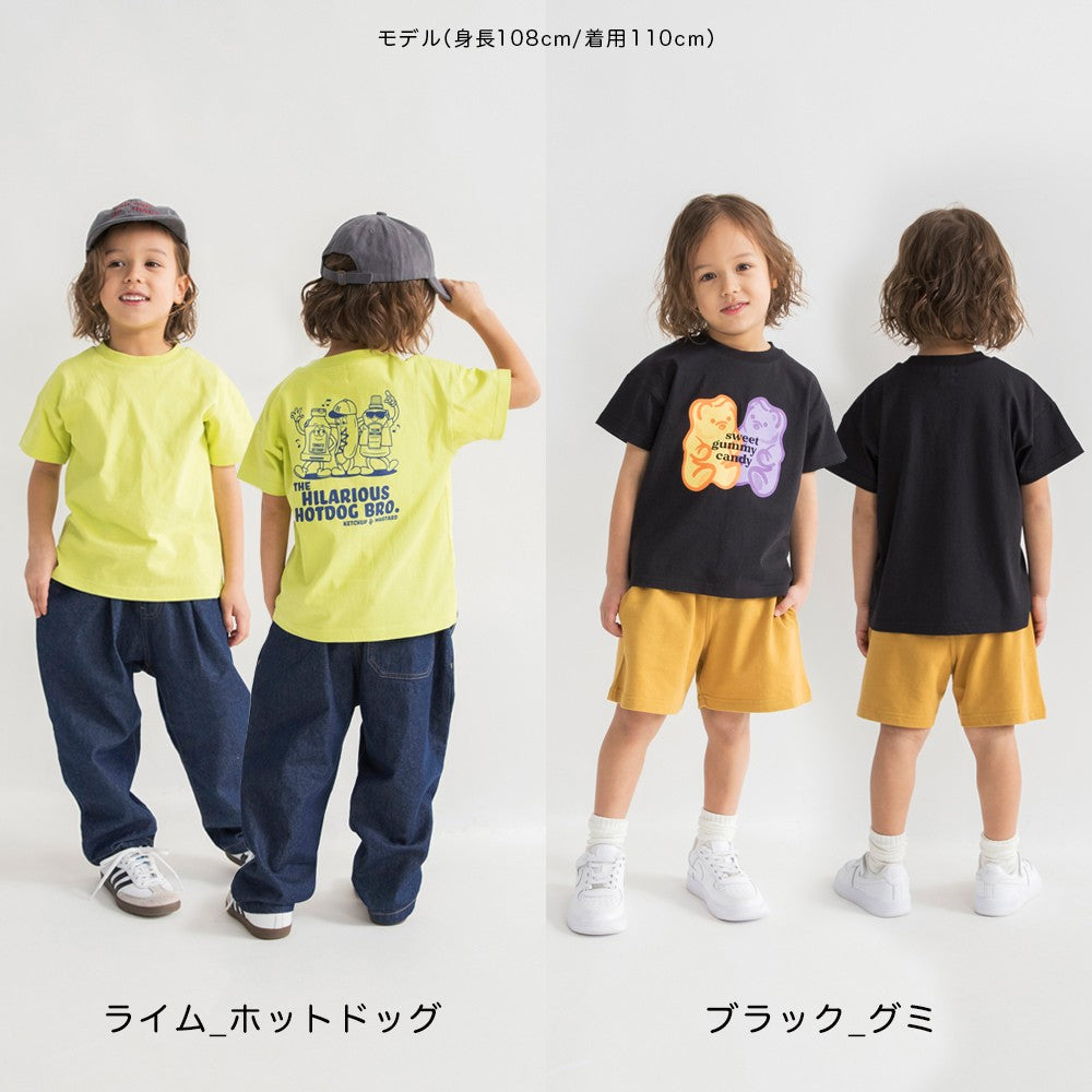 日本童裝 Branshes 印花短袖上衣 100-160cm 男童款/女童款 夏季 TOPS