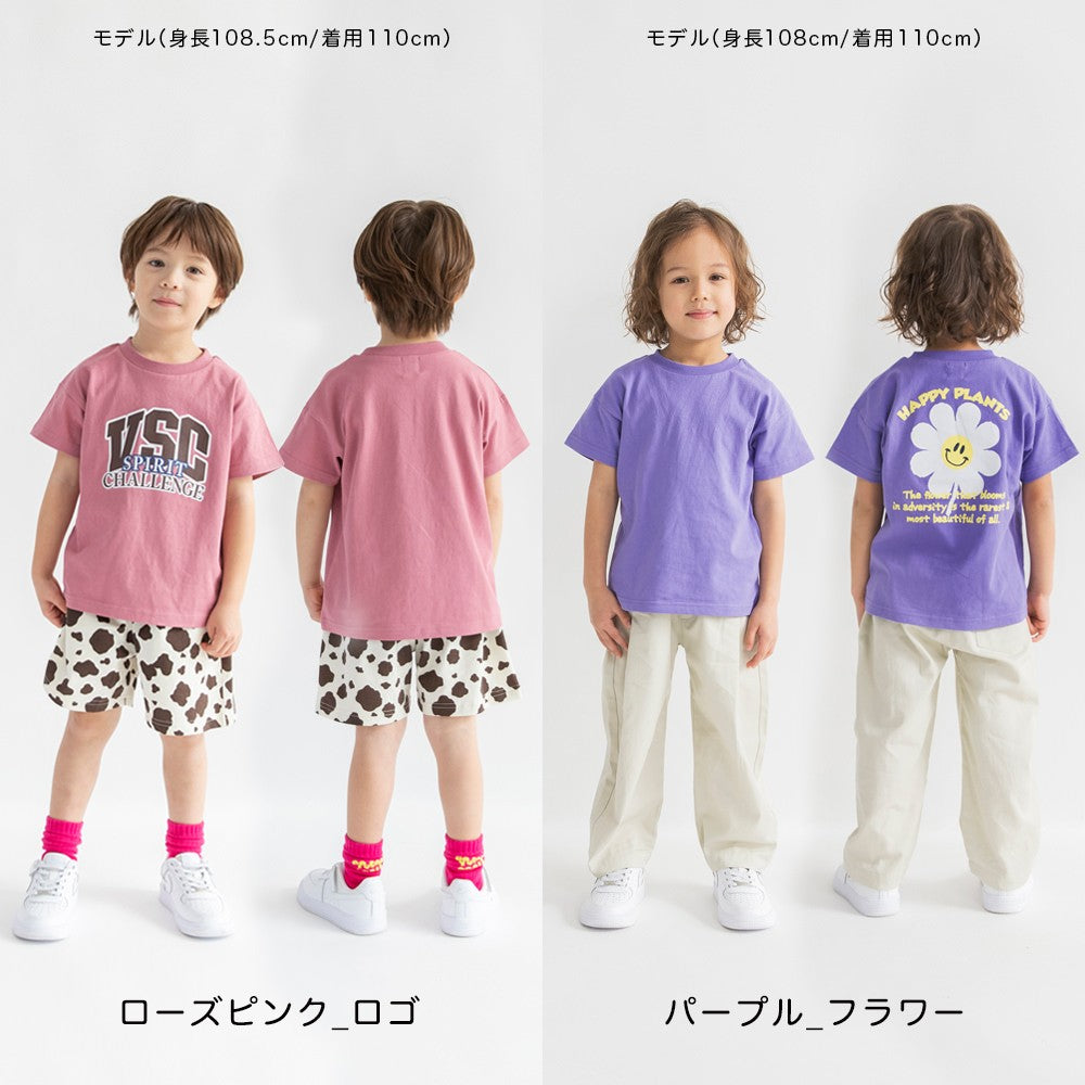 日本童裝 Branshes 印花短袖上衣 100-160cm 男童款/女童款 夏季 TOPS