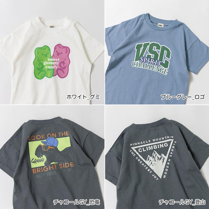 日本童裝 Branshes 印花短袖上衣 100-160cm 男童款/女童款 夏季 TOPS
