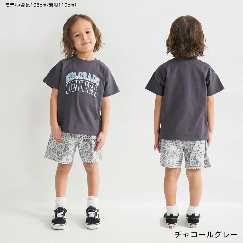 日本童裝 Branshes 印花短袖上衣 100-160cm 男童款/女童款 夏季 TOPS