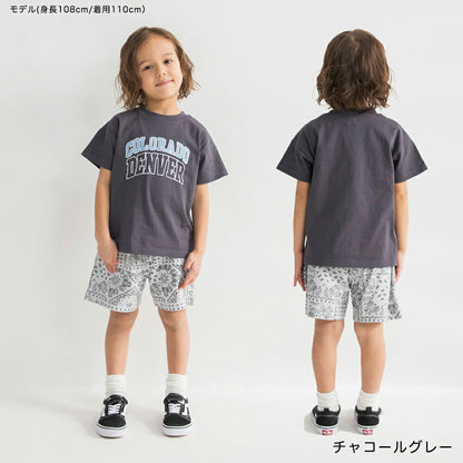 日本童裝 Branshes 印花短袖上衣 100-160cm 男童款/女童款 夏季 TOPS