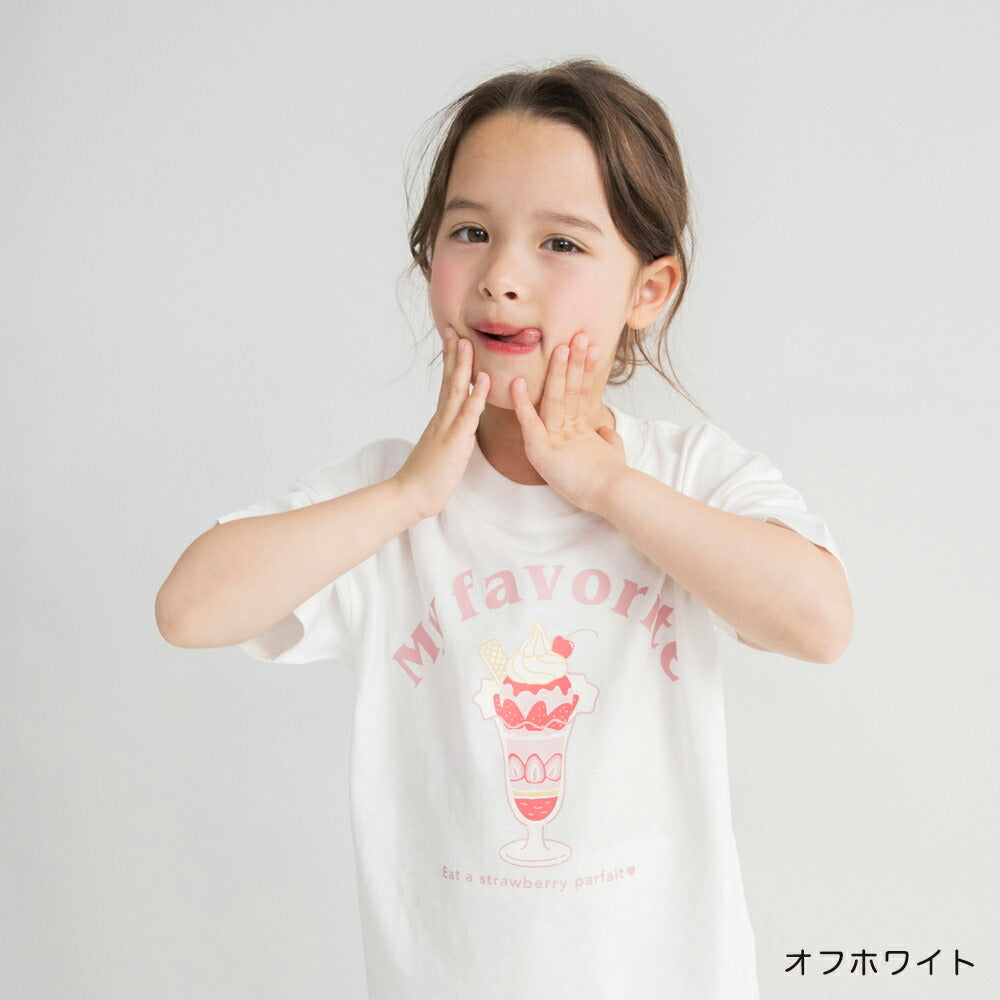 日本童裝 Branshes 印花短袖上衣 100-160cm 女童款 夏季 TOPS