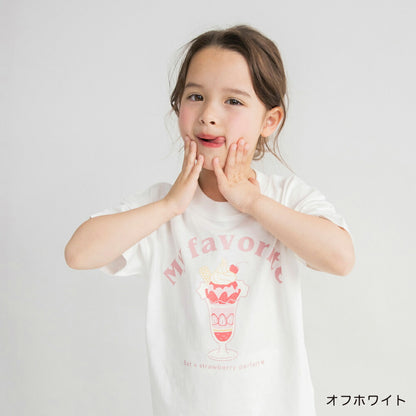 日本童裝 Branshes 印花短袖上衣 100-160cm 女童款 夏季 TOPS