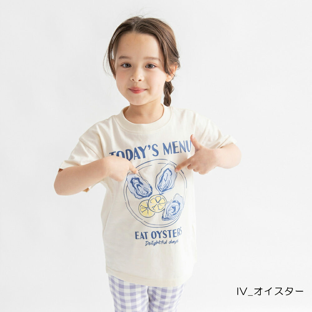 日本童裝 Branshes 印花短袖上衣 100-160cm 女童款 夏季 TOPS