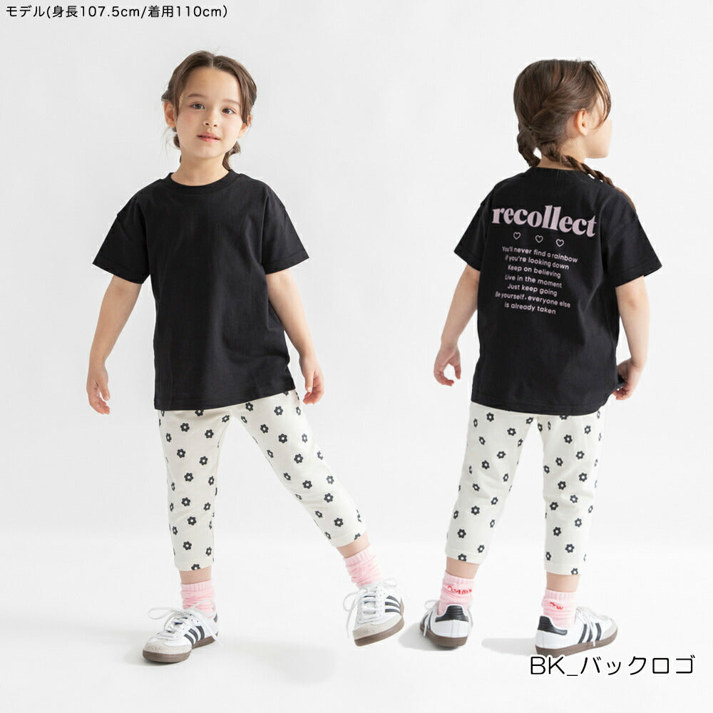 日本童裝 Branshes 印花短袖上衣 100-160cm 女童款 夏季 TOPS