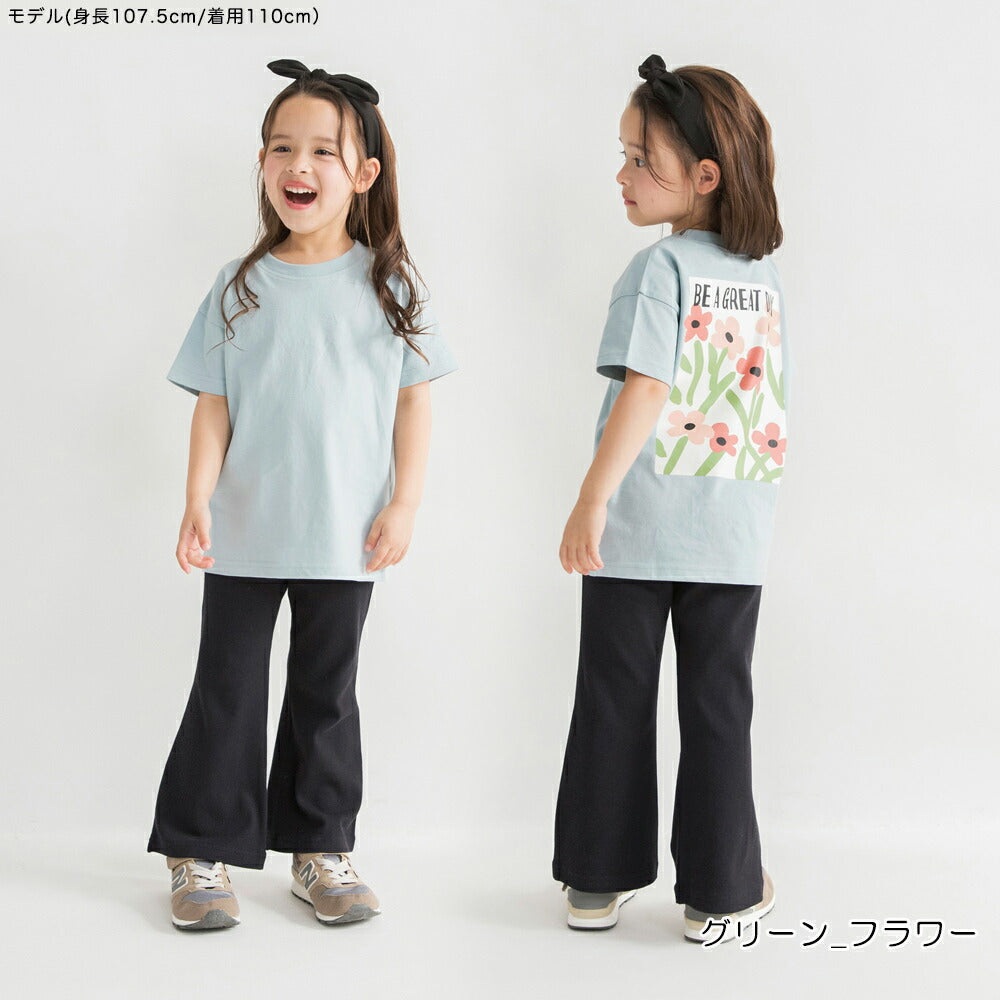 日本童裝 Branshes 印花短袖上衣 100-160cm 女童款 夏季 TOPS