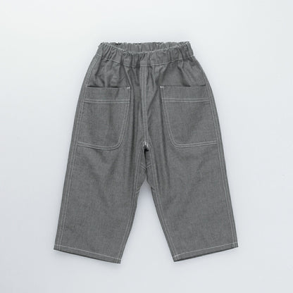 日本童裝 Branshes 及膝牛仔布褲 80-150cm 男童款 夏季 PANTS