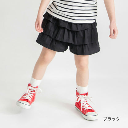 日本童裝 Branshes 荷葉邊裙式短褲 80-150cm 女童款 夏季 PANTS