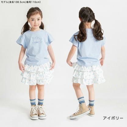 日本童裝 Branshes 荷葉邊裙式短褲 80-150cm 女童款 夏季 PANTS