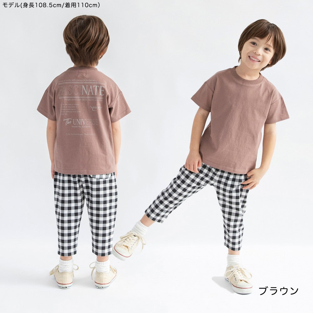 日本童裝 Branshes 印花短袖上衣 100-160cm 男童款/女童款 夏季 TOPS