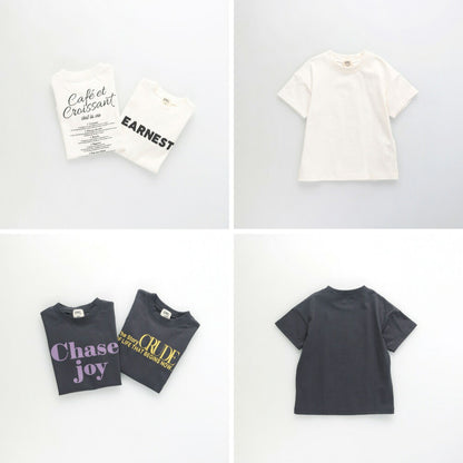 日本童裝 Branshes 印花短袖上衣 100-160cm 男童款/女童款 夏季 TOPS