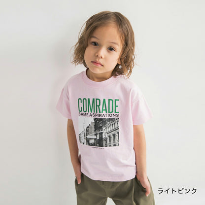 日本童裝 Branshes 印花短袖上衣 100-160cm 男童款 夏季 TOPS