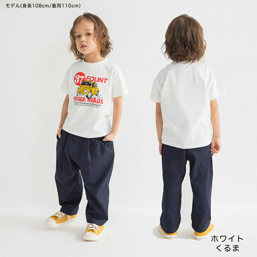 日本童裝 Branshes 印花短袖上衣 100-160cm 男童款 夏季 TOPS