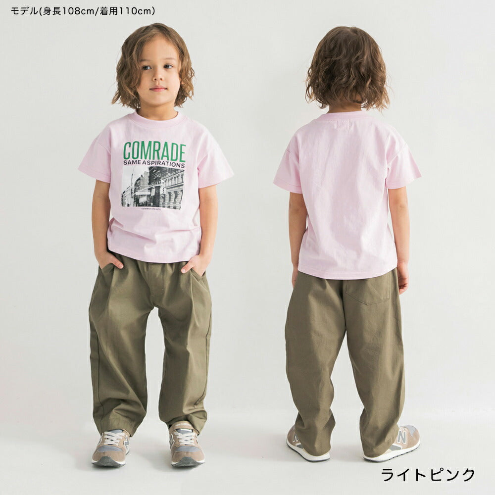 日本童裝 Branshes 印花短袖上衣 100-160cm 男童款 夏季 TOPS