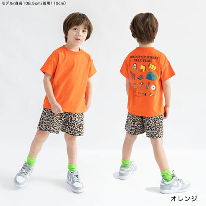 日本童裝 Branshes 印花短袖上衣 100-160cm 男童款 夏季 TOPS