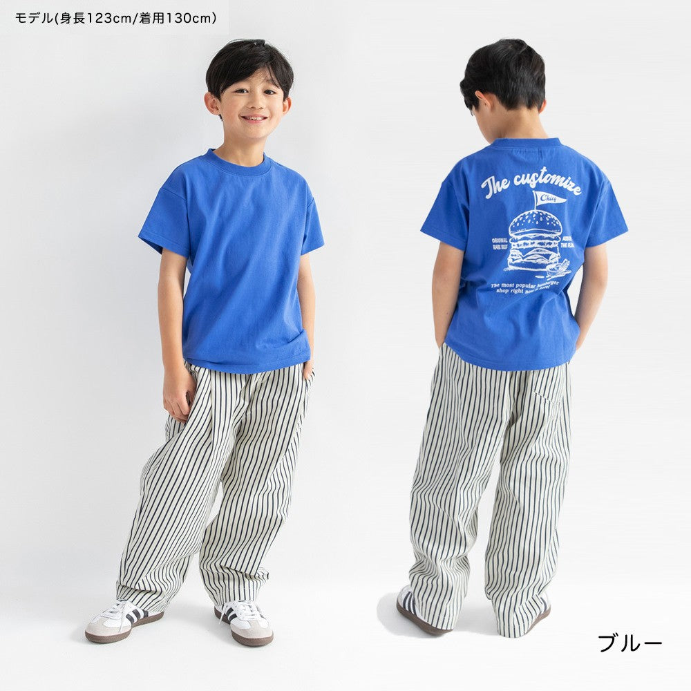 日本童裝 Branshes 印花短袖上衣 100-160cm 男童款 夏季 TOPS