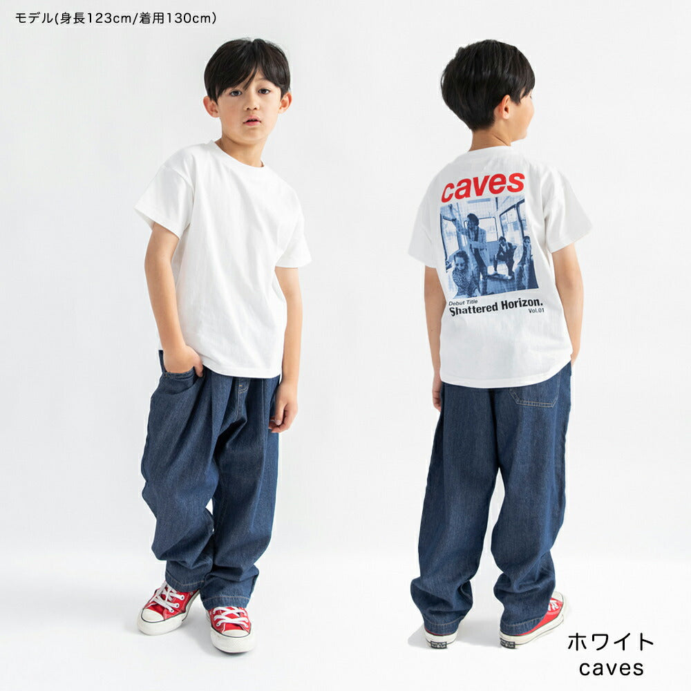 日本童裝 Branshes 印花短袖上衣 100-160cm 男童款 夏季 TOPS