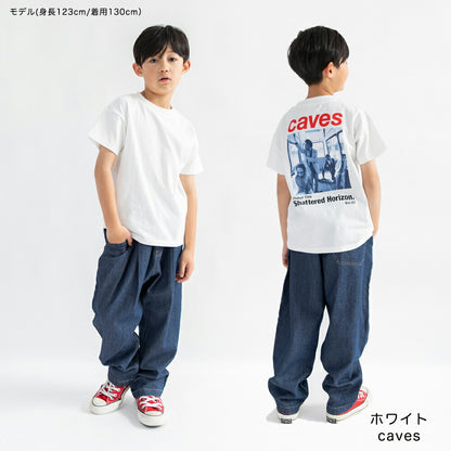 日本童裝 Branshes 印花短袖上衣 100-160cm 男童款 夏季 TOPS