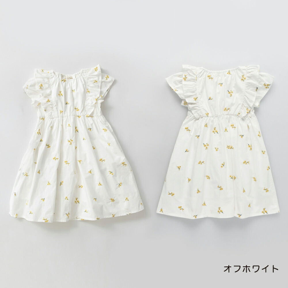 日本童裝 Branshes 花卉刺繡連身裙 80-150cm 男童款 夏季 DRESSES Flower