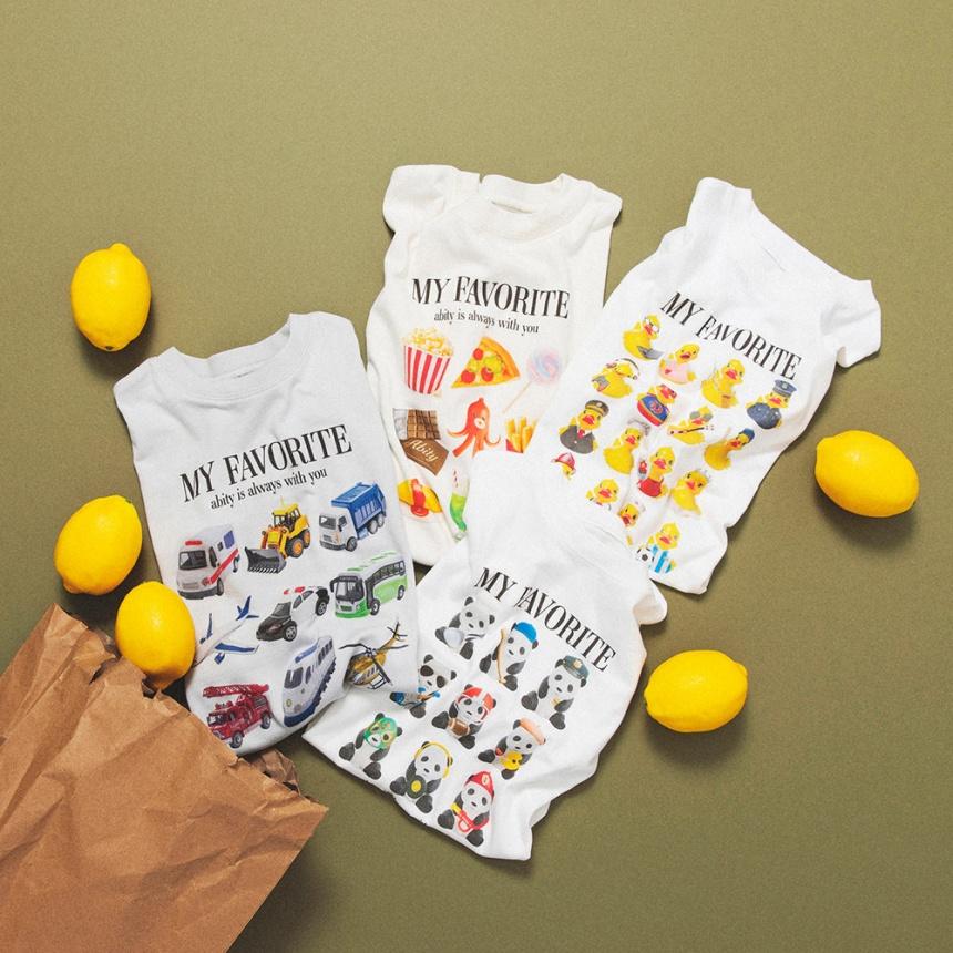 日本童裝 Branshes 【aBity select.】印花短袖上衣 90-130cm 男童款/女童款 夏季 TOPS