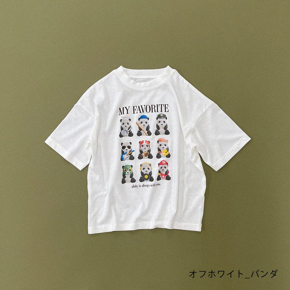 日本童裝 Branshes 【aBity select.】印花短袖上衣 90-130cm 男童款/女童款 夏季 TOPS