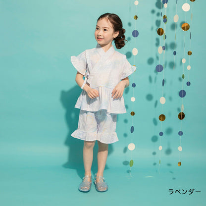 日本童裝 Branshes 甚平 日本和服 90-120cm 女童款 夏季 TOPS PANTS 日本夏祭慶典特輯