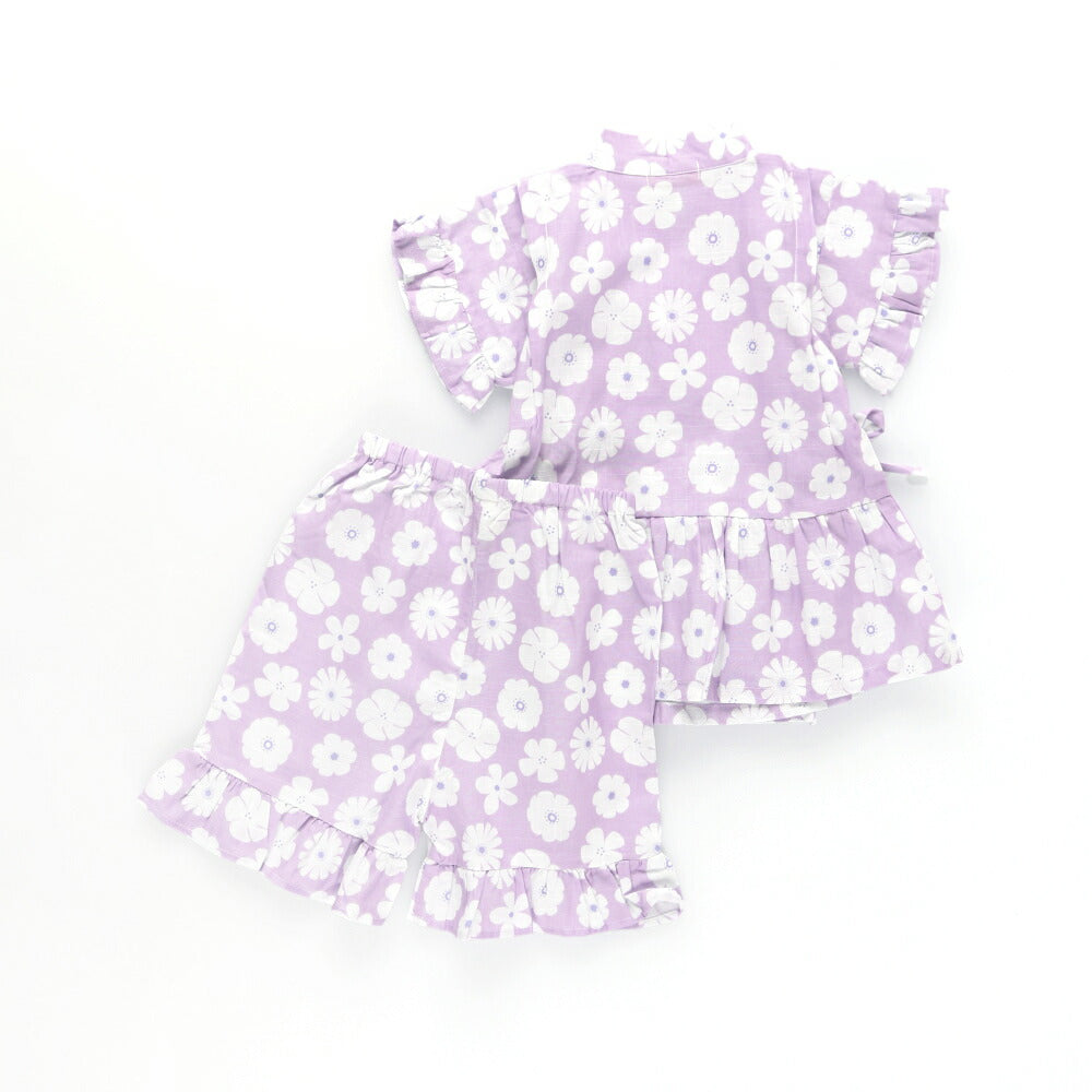 日本童裝 Branshes 甚平 日本和服 90-120cm 女童款 夏季 TOPS PANTS 日本夏祭慶典特輯