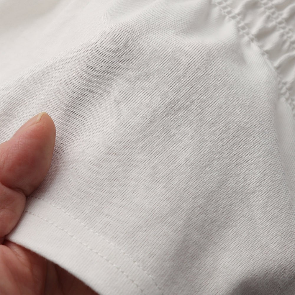日本童裝 Branshes 皺褶Logo短袖上衣 100-150cm 女童款 夏季 TOPS