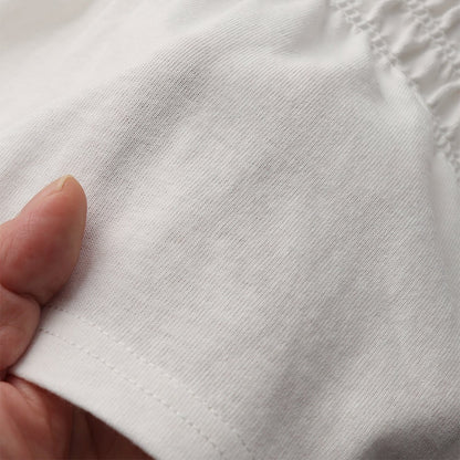 日本童裝 Branshes 皺褶Logo短袖上衣 100-150cm 女童款 夏季 TOPS