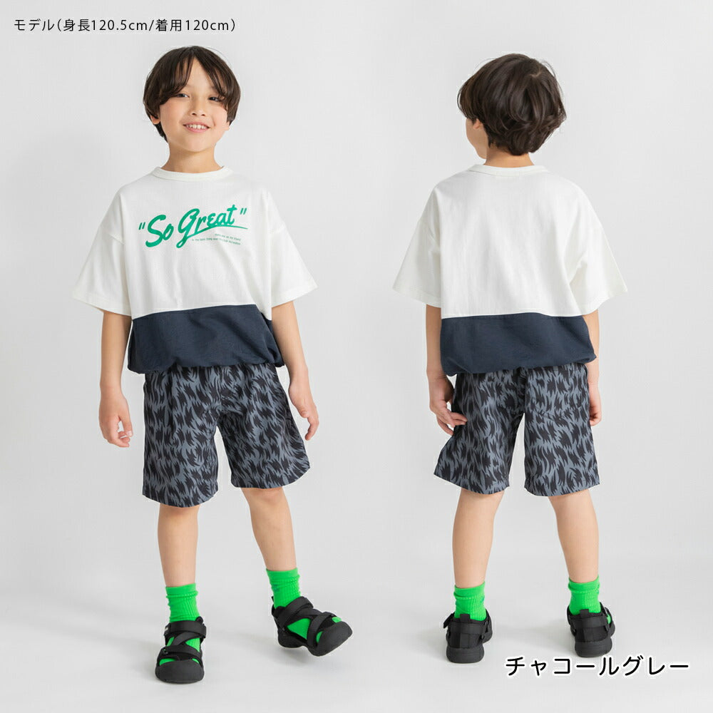 日本童裝 Branshes 寬鬆園丁短褲 80-150cm 男童款 夏季 PANTS