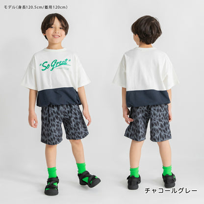 日本童裝 Branshes 寬鬆園丁短褲 80-150cm 男童款 夏季 PANTS