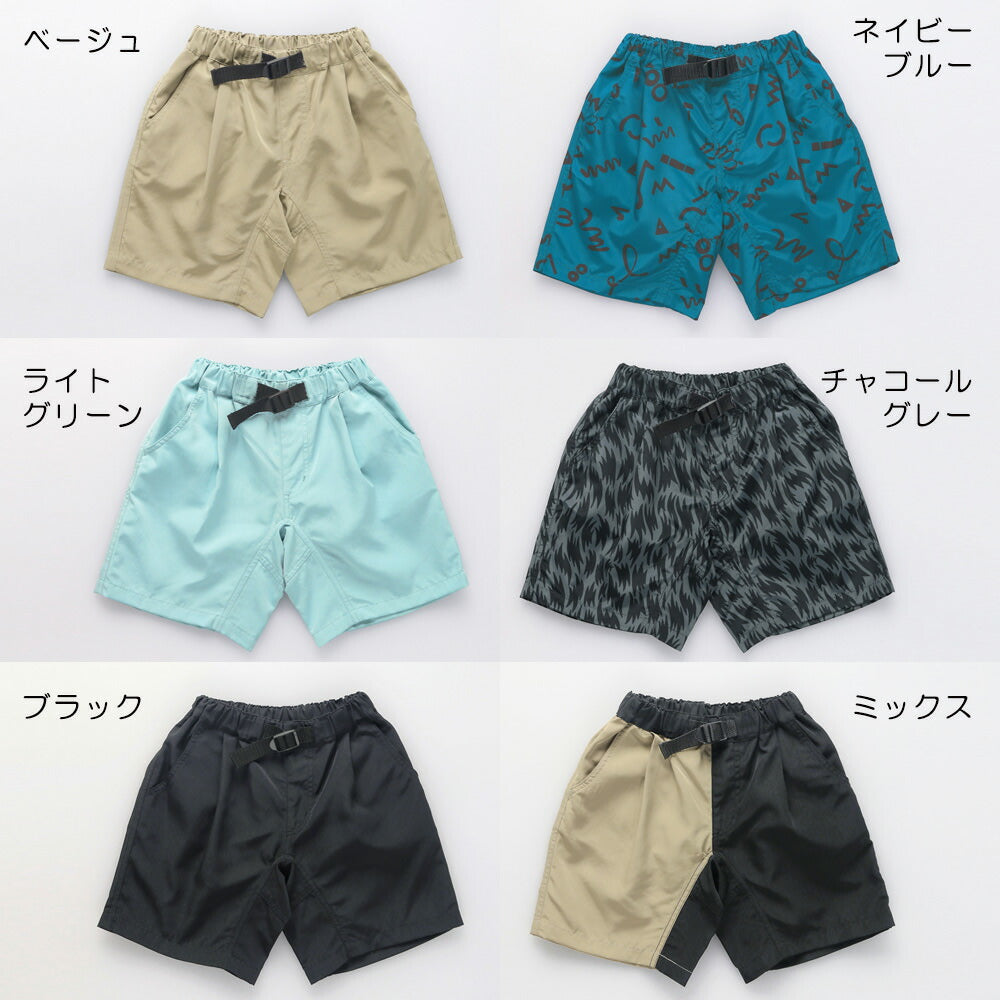 日本童裝 Branshes 寬鬆園丁短褲 80-150cm 男童款 夏季 PANTS