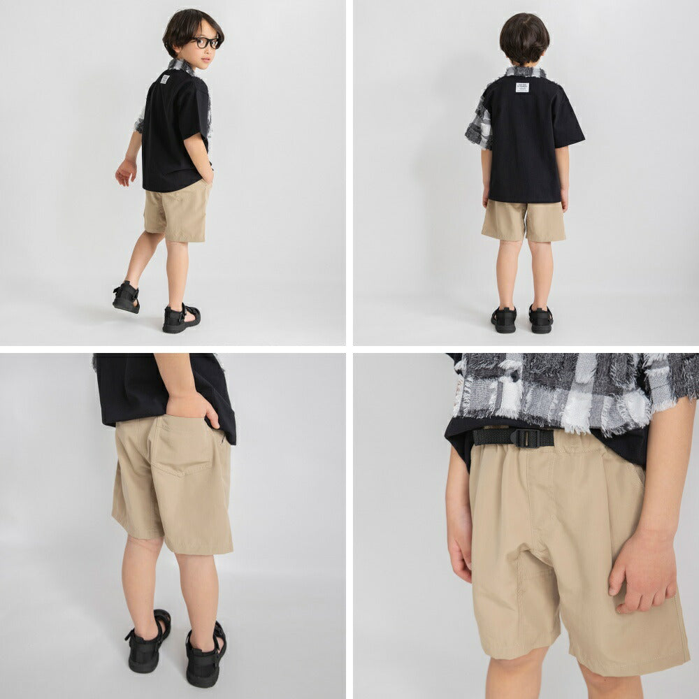 日本童裝 Branshes 寬鬆園丁短褲 80-150cm 男童款 夏季 PANTS