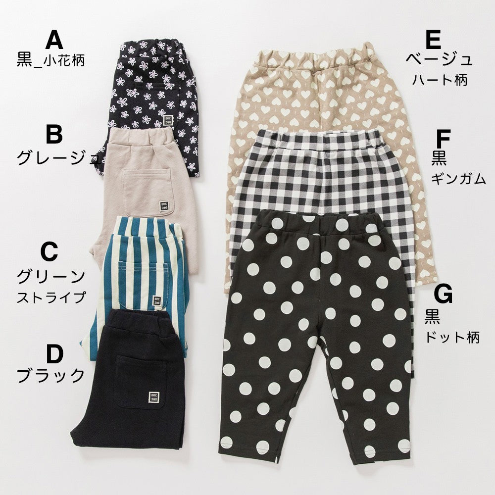 日本童裝 Branshes 寬鬆七分褲 90-130cm 男童款/女童款 夏季 PANTS