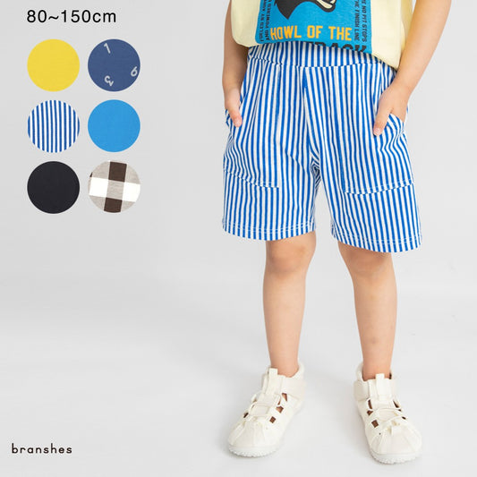 日本童裝 Branshes 休閒短褲 80-150cm 男童款 夏季 PANTS