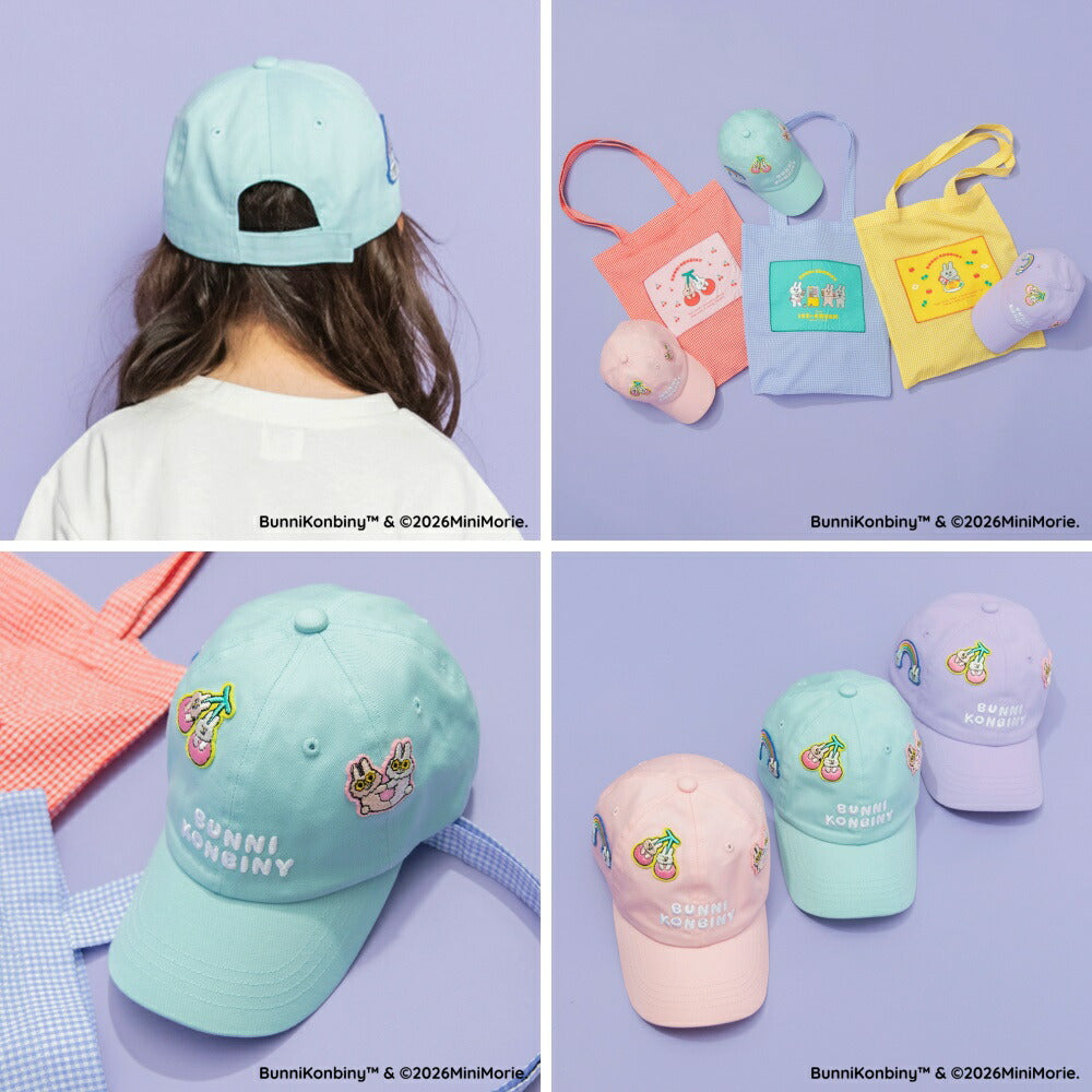 日本直送 Branshes【BUNNI KONBINY】Cap帽 52-56cm 帽系列