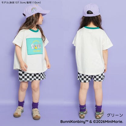 日本童裝 Branshes 【BUNNI KONBINY】印花上衣 90-140cm 女童款 夏季 TOPS