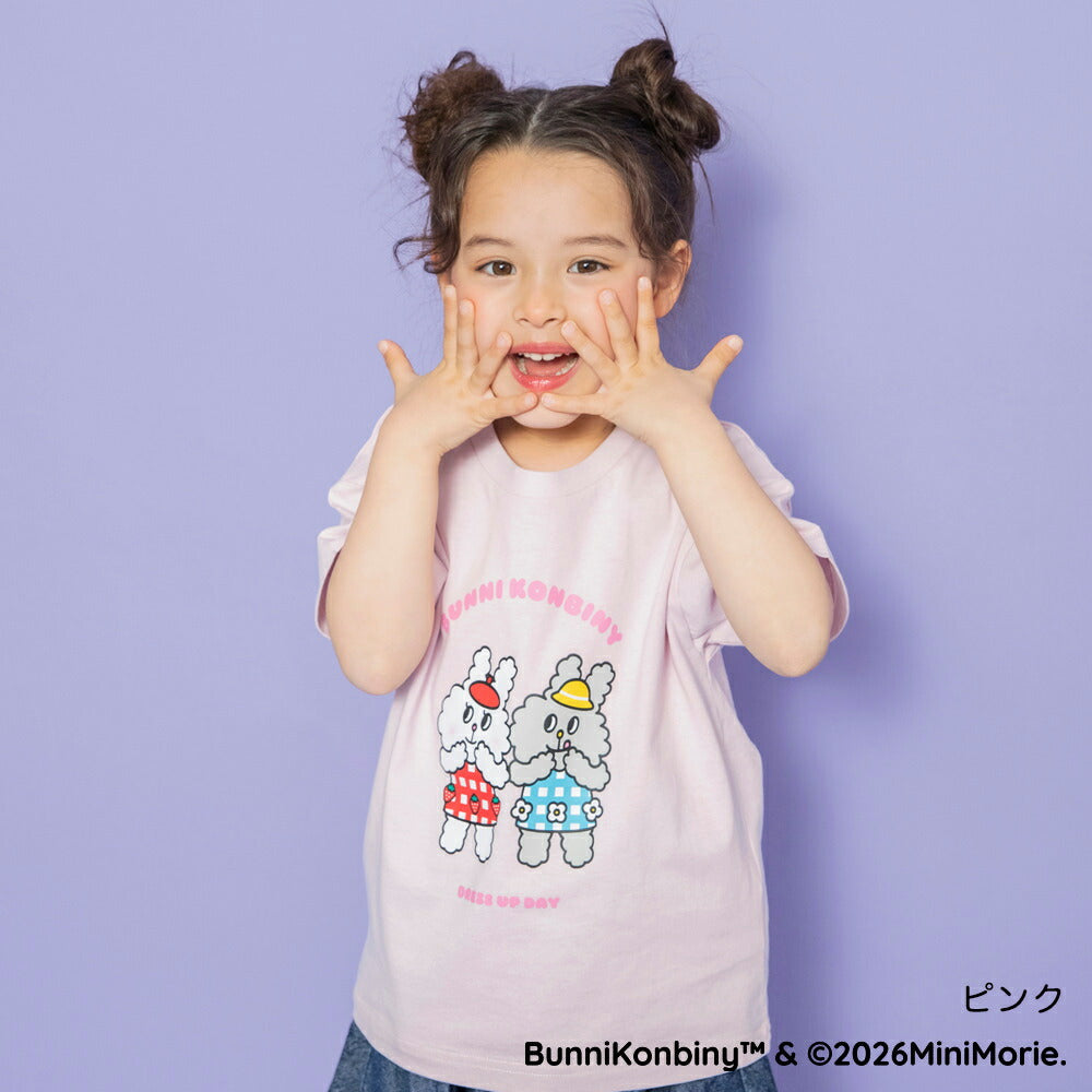 日本童裝 Branshes 【BUNNI KONBINY】印花上衣 90-140cm 女童款 夏季 TOPS