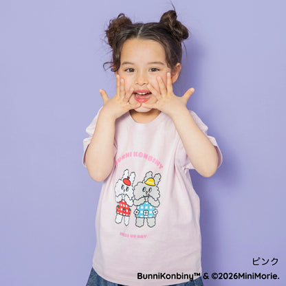 日本童裝 Branshes 【BUNNI KONBINY】印花上衣 90-140cm 女童款 夏季 TOPS