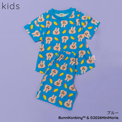 日本童裝 Branshes 【BUNNI KONBINY】親子裝 睡衣 90-140cm/Free Size 女童款/大人款 夏季 睡衣系列