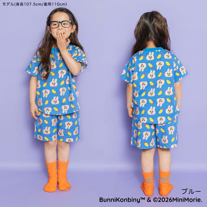 日本童裝 Branshes 【BUNNI KONBINY】親子裝 睡衣 90-140cm/Free Size 女童款/大人款 夏季 睡衣系列