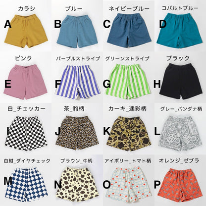 日本童裝 Branshes 彩色短褲 100-160cm 男童款 夏季 PANTS